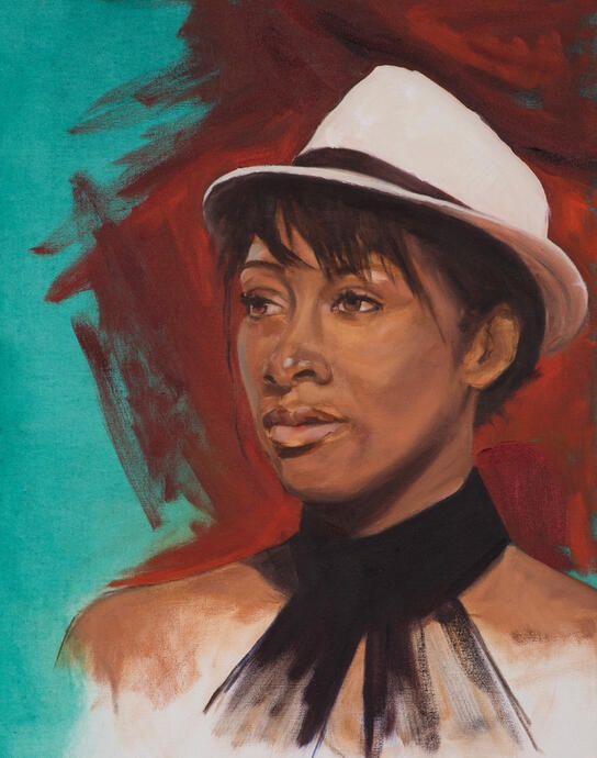 Cassandra oil on canvas 18”x24”